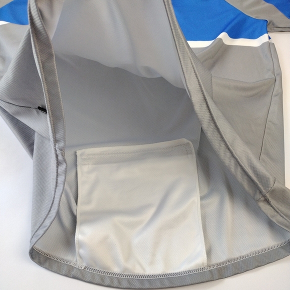 Primal Biking Cycling Jersey Men's XL Short Sleeve Blue Grey White - Picture 6 of 10